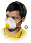 Respirátor s ventilem EASY FFP1 bez kovových prvků 20ks