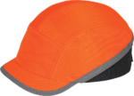 Bezpečnostní čepice s ABS skořepinou PROFI HIVIS SHORT