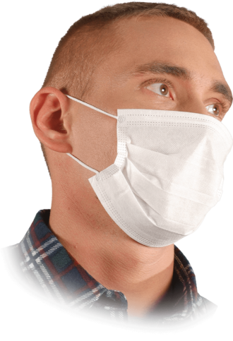 Hygienické roušky 100ks SMART bílé