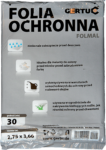Ochranná zakrývací fólie GERTUC 2,75 x 3,66 m