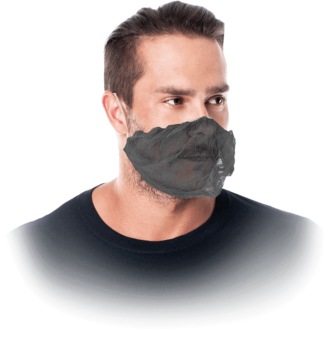 Hygienické roušky 100ks FACE černé
