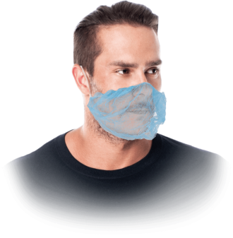 Hygienické roušky 100ks FACE modré