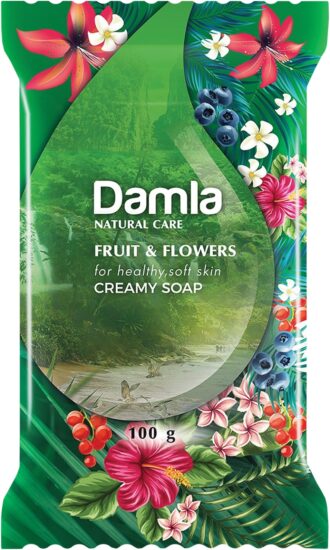 Tuhé zvhlčující mýdlo DAMLA OK 100g FLOWER