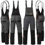 Pracovní montérky s laclem PRO GREY DUAL