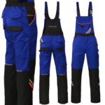 Pracovní montérky s laclem PRO BLUE DUAL
