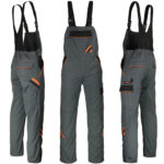 Pracovní montérky s laclem PRO GREY