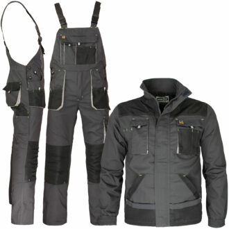 Monterková souprava s laclem FORCE GREY