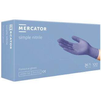 Nitrylové rukavice 100ks MERCATOR CLASSIC NITRILE nepúdrované