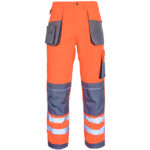 Reflexní montérky PROFI HIVIS GREY ORANGE