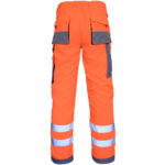 Reflexní montérky PROFI HIVIS GREY ORANGE