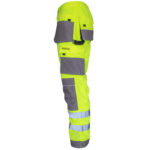 Reflexní montérky PROFI HIVIS GREY GELB