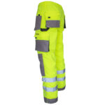 Reflexní montérky PROFI HIVIS GREY GELB