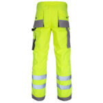 Reflexní montérky PROFI HIVIS GREY GELB