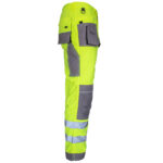 Reflexní montérky PROFI HIVIS GREY GELB