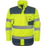 Pracovní bunda reflexní PROFI HIVIS NAVY