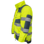 Pracovní bunda reflexní PROFI HIVIS NAVY