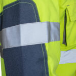 Pracovní bunda reflexní PROFI HIVIS NAVY