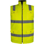 Reflexní zateplená pracovní vesta PRO HIVIS