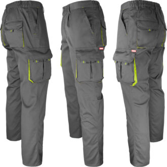 Pracovní kalhoty s elastanem MANNLAND GREY
