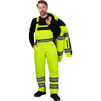 Zimní reflexní nepromokavé kalhoty MILE YELLOW 4XL - 5XL