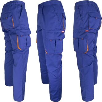 Pracovní kalhoty s elastanem MANNLAND ROYAL ORANGE