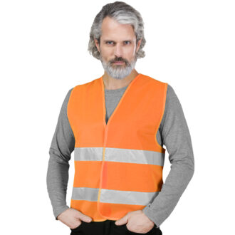 Reflexní pracovní vesta LUMI ORANGE