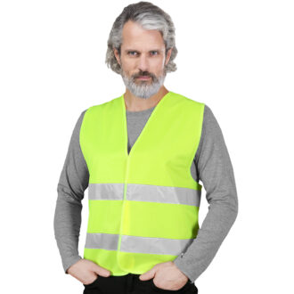 Reflexní pracovní vesta LUMI YELLOW
