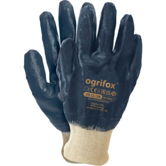Nitrilové rukavice pracovní HARIX BLUE OX