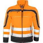 Reflexní softshellová pracovní bunda NEMO ORANGE