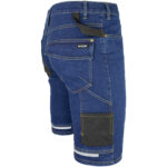Pracovní džínové kraťasy strečové JEANS STRETCH BLUE