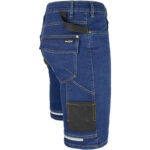 Pracovní džínové kraťasy strečové JEANS STRETCH BLUE