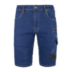 Pracovní džínové kraťasy strečové JEANS STRETCH BLUE