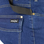 Pracovní džínové kraťasy strečové JEANS STRETCH BLUE