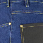 Pracovní džínové kraťasy strečové JEANS STRETCH BLUE