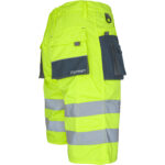 Reflexní kraťasy PROFI HIVIS NAVY