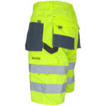 Reflexní kraťasy PROFI HIVIS NAVY