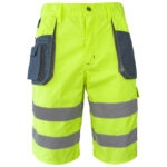 Reflexní kraťasy PROFI HIVIS NAVY