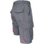 Dámské montérkové kraťasy s elastanem FRAULAND GREY