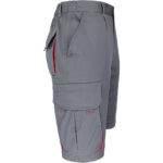 Dámské montérkové kraťasy s elastanem FRAULAND GREY