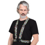 Reflexní výstražné šle STRAPE CAMO