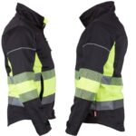 Elastická pracovní bunda MANNLAND HIVIS BLACK
