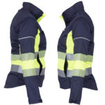 Dámská elastická pracovní bunda FRAULAND HIVIS NAVY