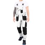 Pracovní kalhoty s laclem FOXI WHITE