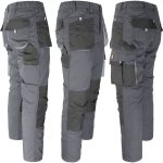 Pracovní kalhoty do pasu FOXI DARK GREY