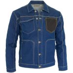 Pracovní džínová bunda JEANS STRETCH BLUE