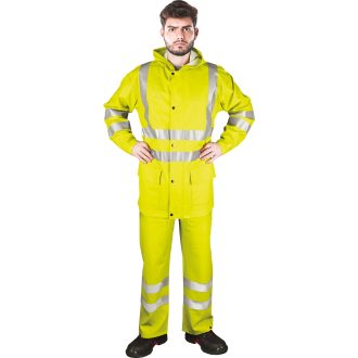 Reflexní komplet do deště TERO HIVIS