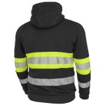 Pracovní reflexní mikina s kapucí na zip RAUTEX