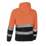 Dámská fleecová reflexní mikina s kapucí MANTIS HOOD ORANGE