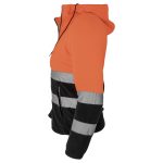 Dámská fleecová reflexní mikina s kapucí MANTIS HOOD ORANGE