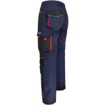 Pracovní montérky do pasu PROFI NAVY RED 2.0